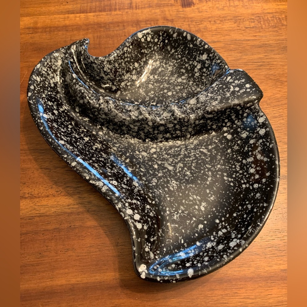 Vintage MCM atomic age ashtray